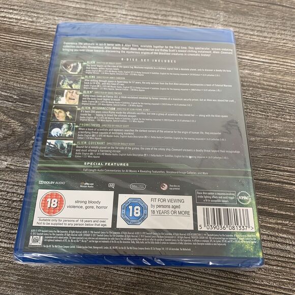 Alien Anthology - 6 Disc Blu-Ray Boxset - Special Edition - Ridley Scott Sealed - Picture 4 of 4